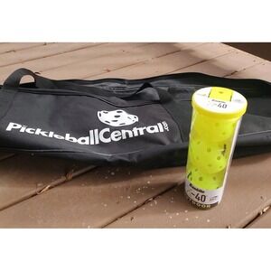 Rally‎ Pickleball Central Pickleball Bag With set of 3 X-40 #1 Balls -Pickleball